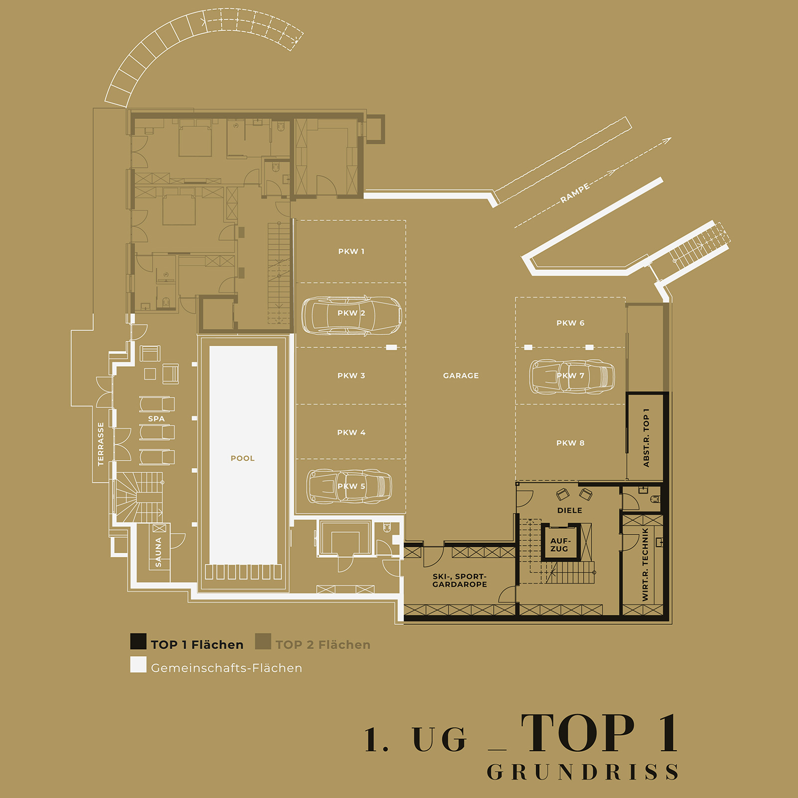 MM TWO CHALETS GRUNDRISSE