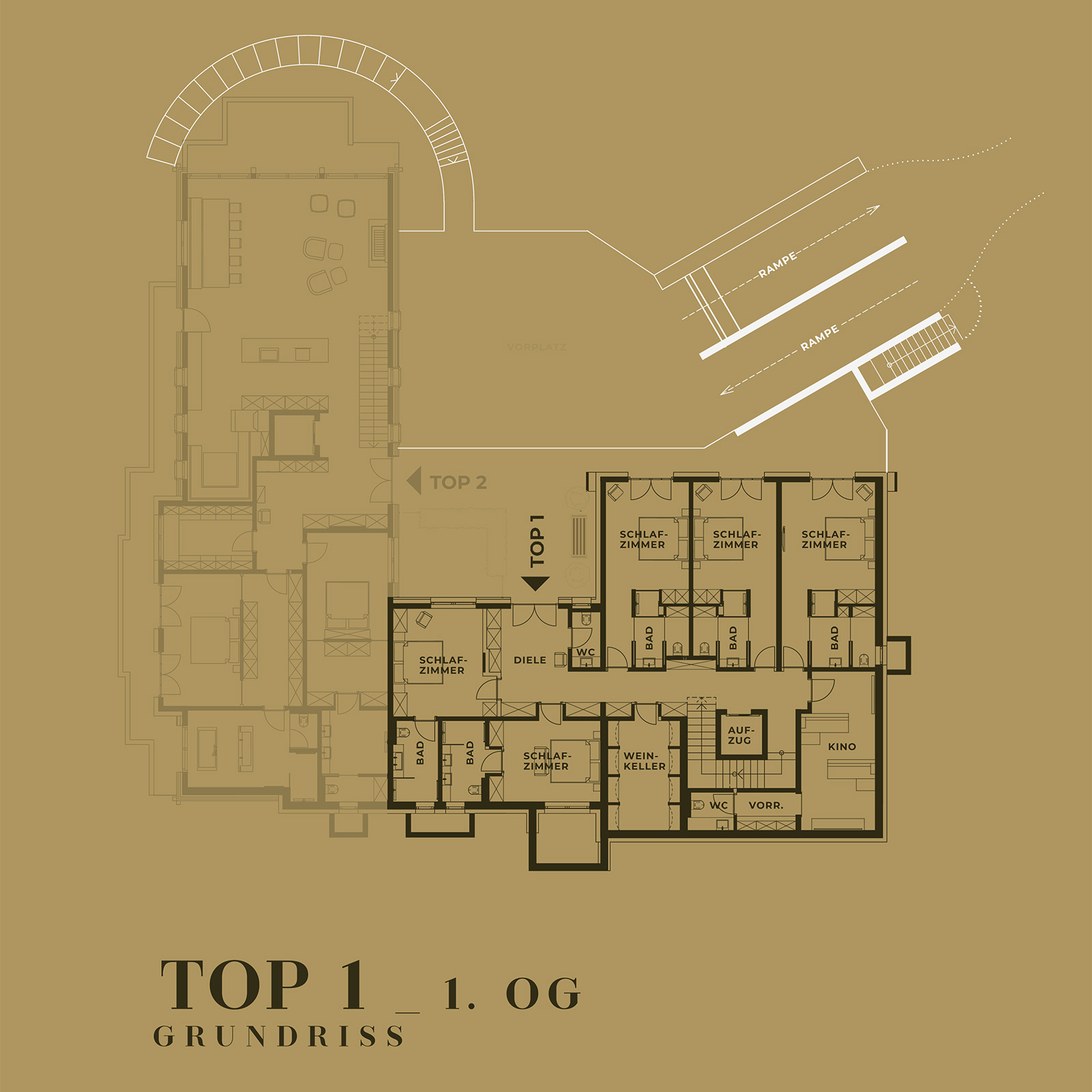 MM TWO CHALETS GRUNDRISSE