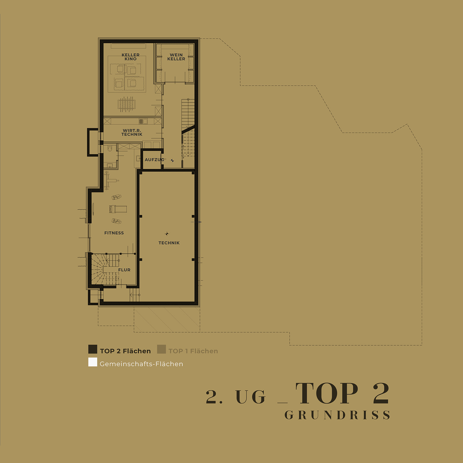 MM TWO CHALETS GRUNDRISSE